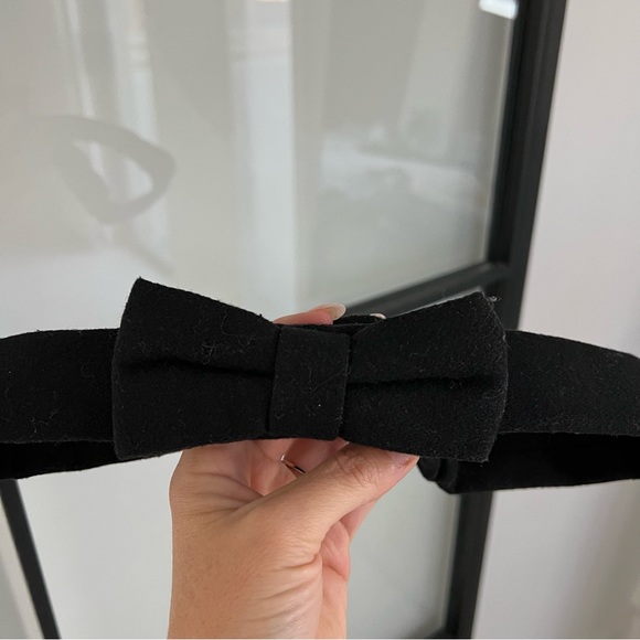 Banana Republic Faux Fur Trim Bow Coat - Picture 8 of 10